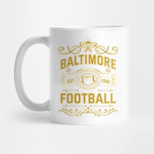 Vintage Baltimore Football Mug